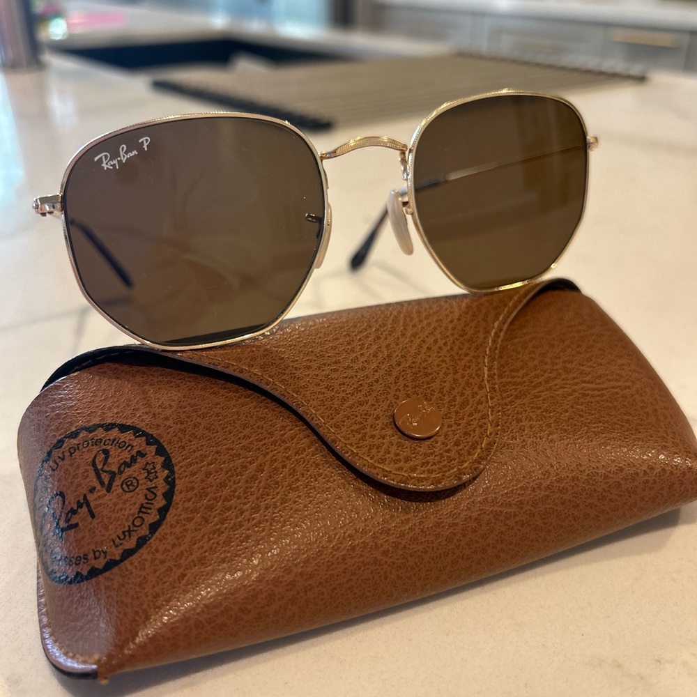 Ray Ban Hexagonal Flats